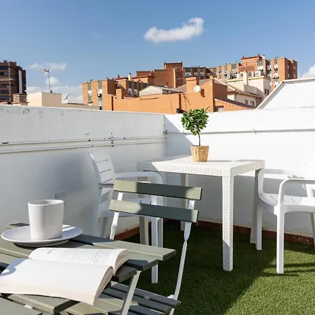 Center Flat. Carmen Center Roof-terrace Boutique